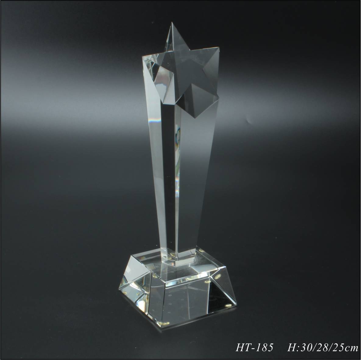 Crystal star trophy Crystal star trophy