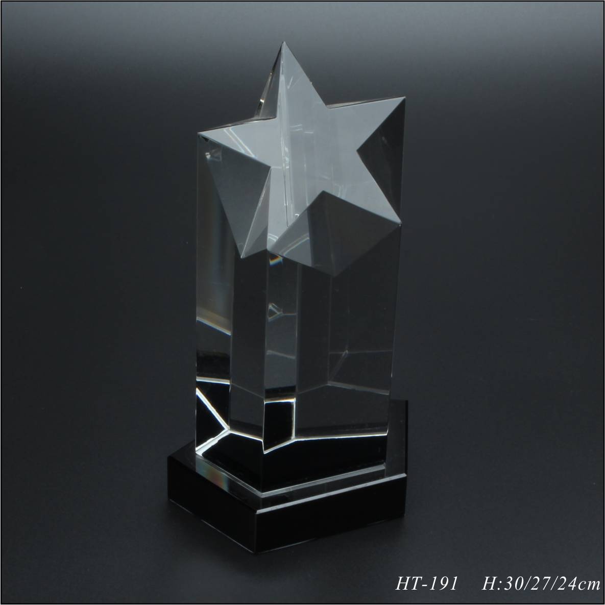 Crystal star trophy Crystal star trophy