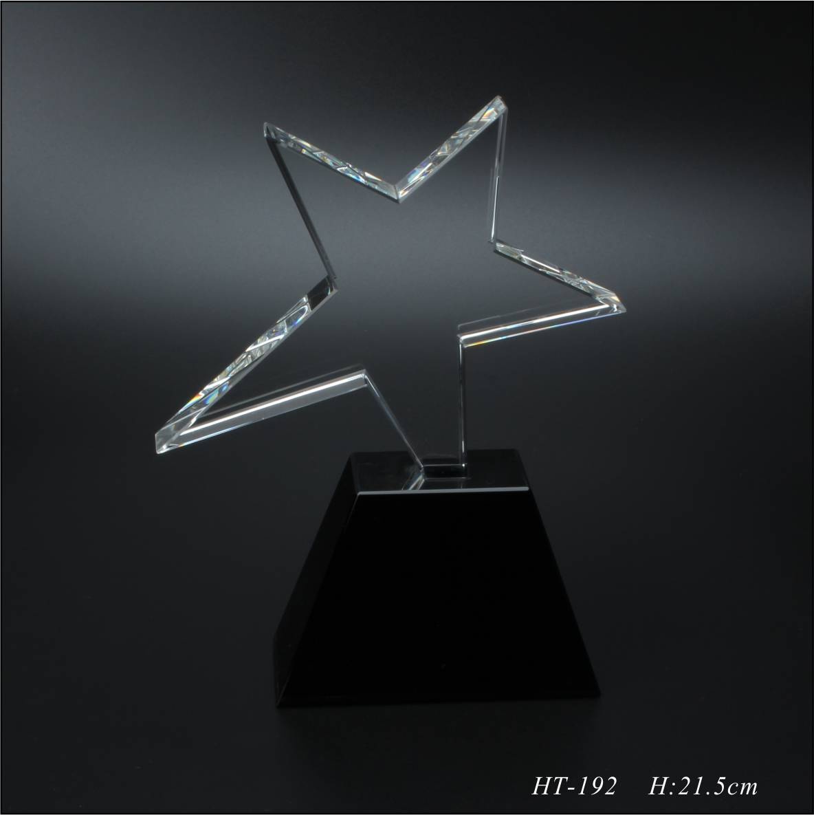Crystal star trophy Crystal star trophy