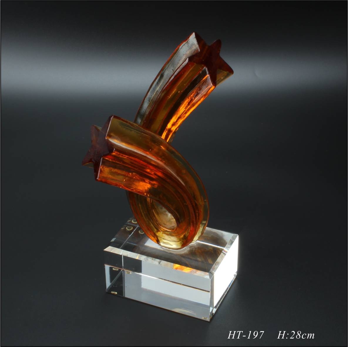 Crystal star trophy Crystal star trophy