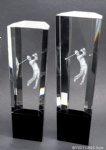 Crystal Golf Trophy