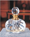 crystal perfume bottle