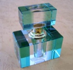 crystal perfume bottle