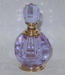 crystal perfume bottle