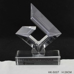 crystal trophy