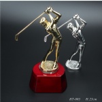 Crystal Golf Trophy