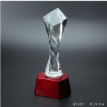 crystal trophy