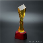 crystal trophy