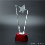 crystal trophy