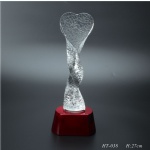 crystal trophy