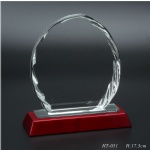 crystal trophy