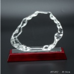 crystal trophy