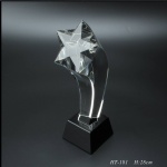 Crystal star trophy