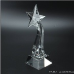 Crystal star trophy