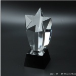 Crystal star trophy