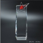 Crystal star trophy