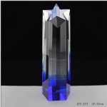 Crystal star trophy