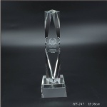 crystal trophy