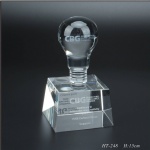 crystal trophy