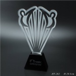 crystal trophy