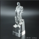 crystal trophy