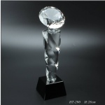 crystal trophy