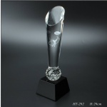 crystal trophy