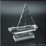 crystal trophy