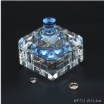Crystal jewelry box